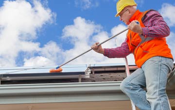 Felin Puleston soft wash roof cleaning